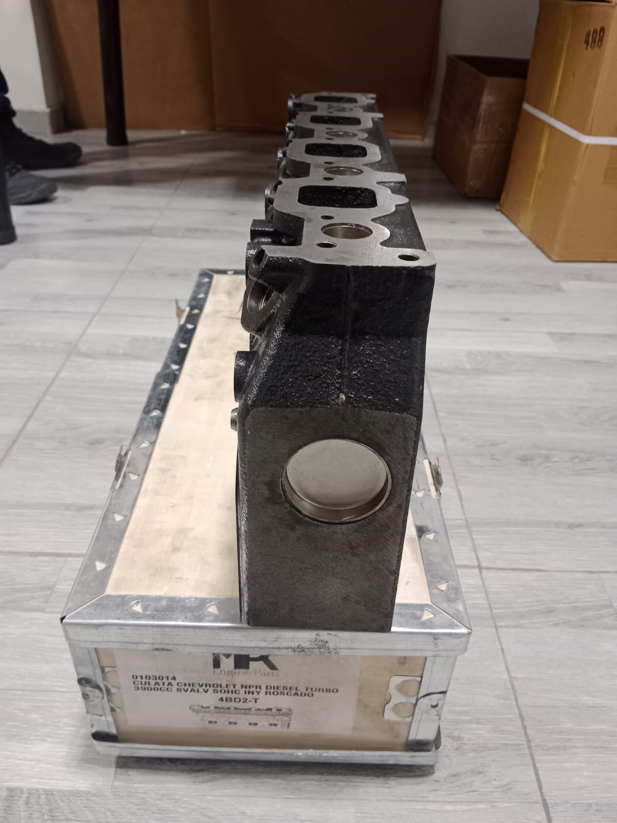 CULATA CHEVROLET NPR DIESEL TURBO 3900C 8VAL 4BD2T