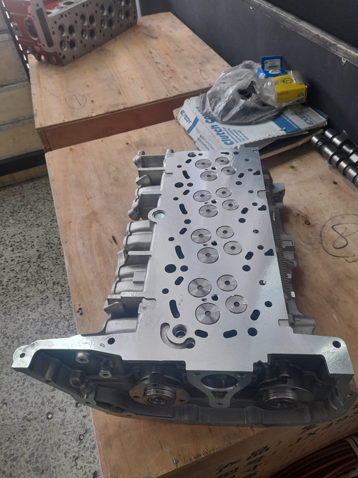 CULATA COMPLETA RANGER PRIMERA SERIE 2.2 16VAL DIESEL BK3Q